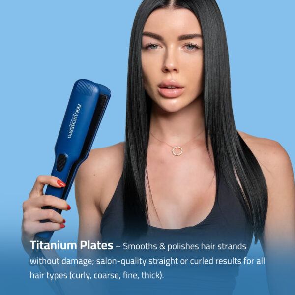 Titanium Plate Hair Straightener 1.25" - Image 2
